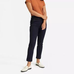 Size 2 and size 4 Everlane The Slim Leg Crop Pants ankle length in Navy